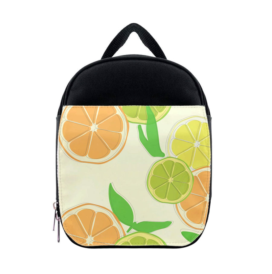 Oranges, Leomns And Limes - Fruit Patterns Lunchbox