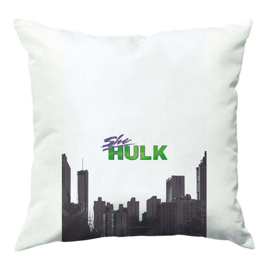 City - She Hulk Cushion