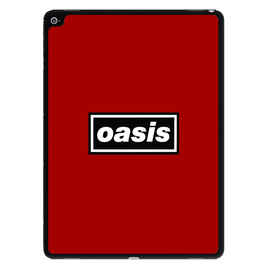 Band Name Red - Oasis iPad Case