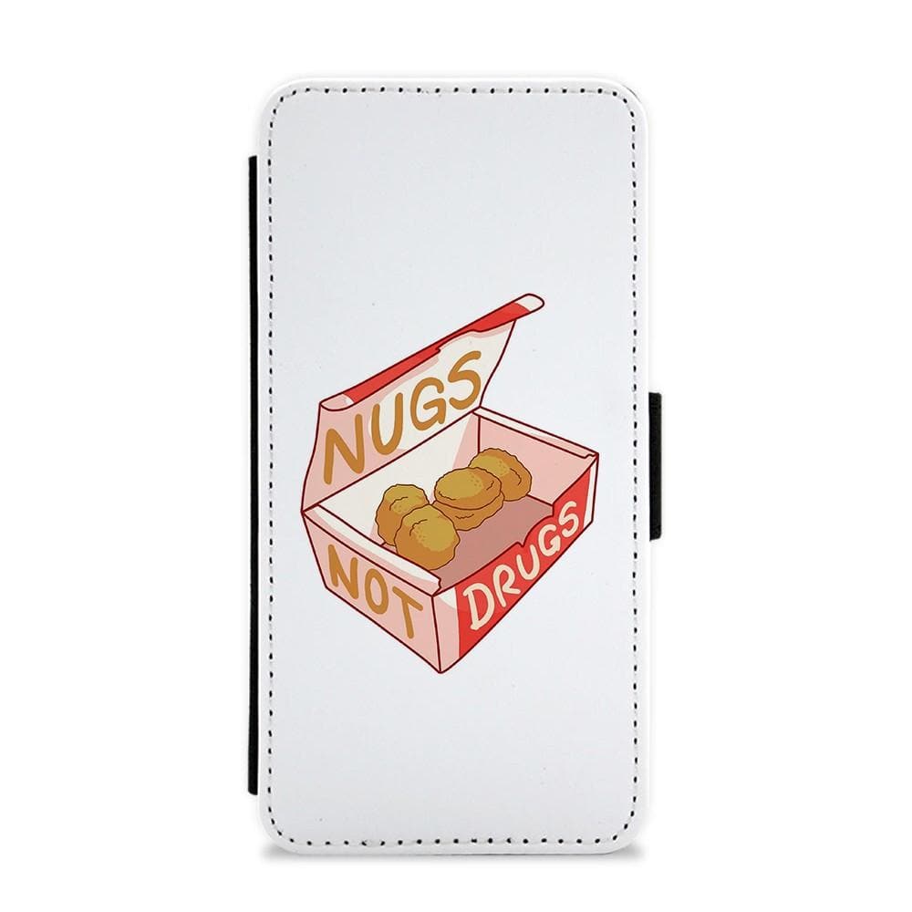Nugs not Drugs Tumblr Style Flip / Wallet Phone Case - Fun Cases