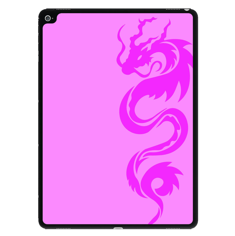 Pink Side Dragon  iPad Case