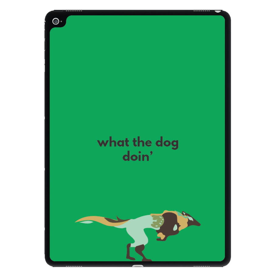 What The Dog Doin' - Valorant iPad Case