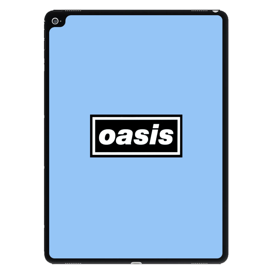 Band Name Blue - Oasis iPad Case