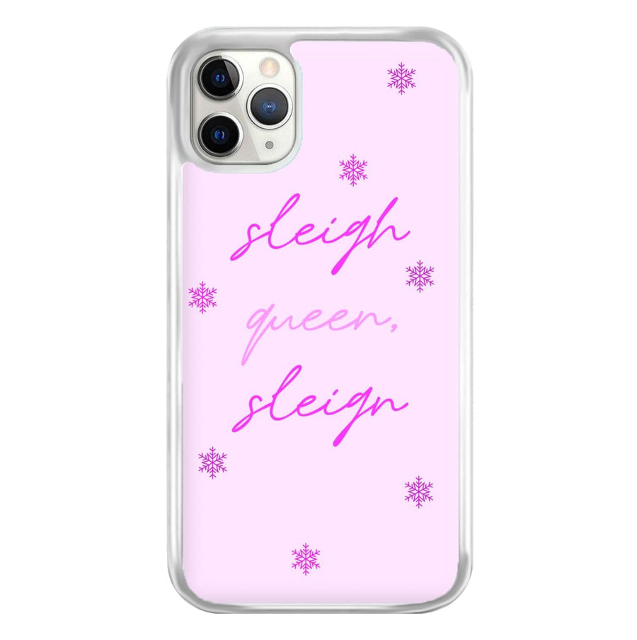 Sleigh Queen - Christmas Puns Phone Case