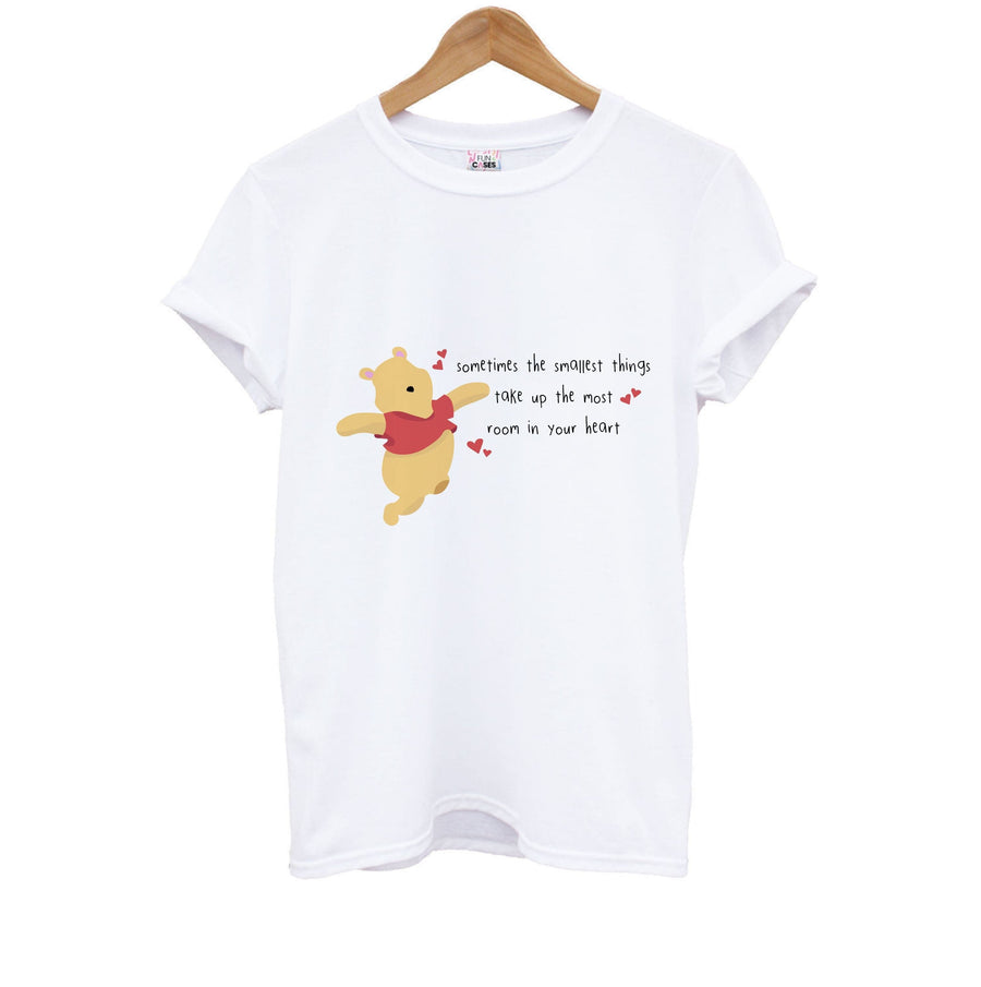 Take Up The Most Room - Winnie The Pooh Kids T-Shirt