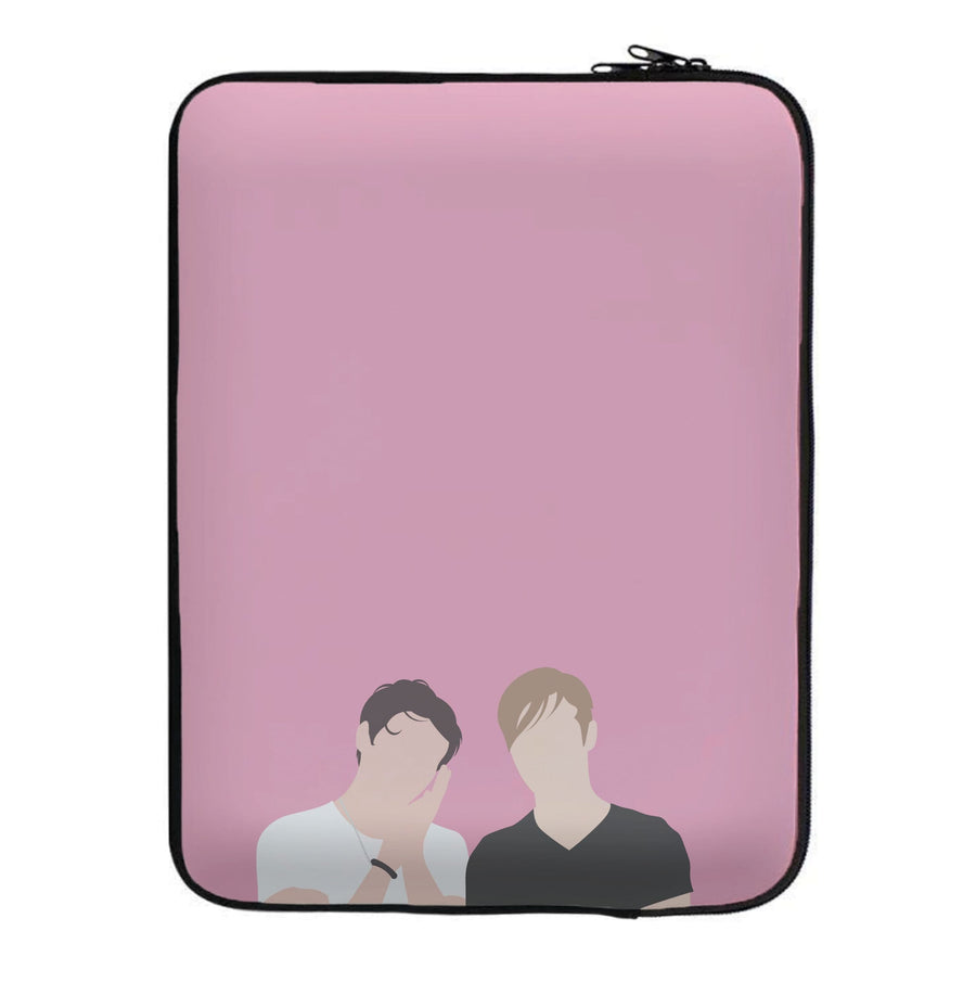 Selfie - Sam And Colby Laptop Sleeve