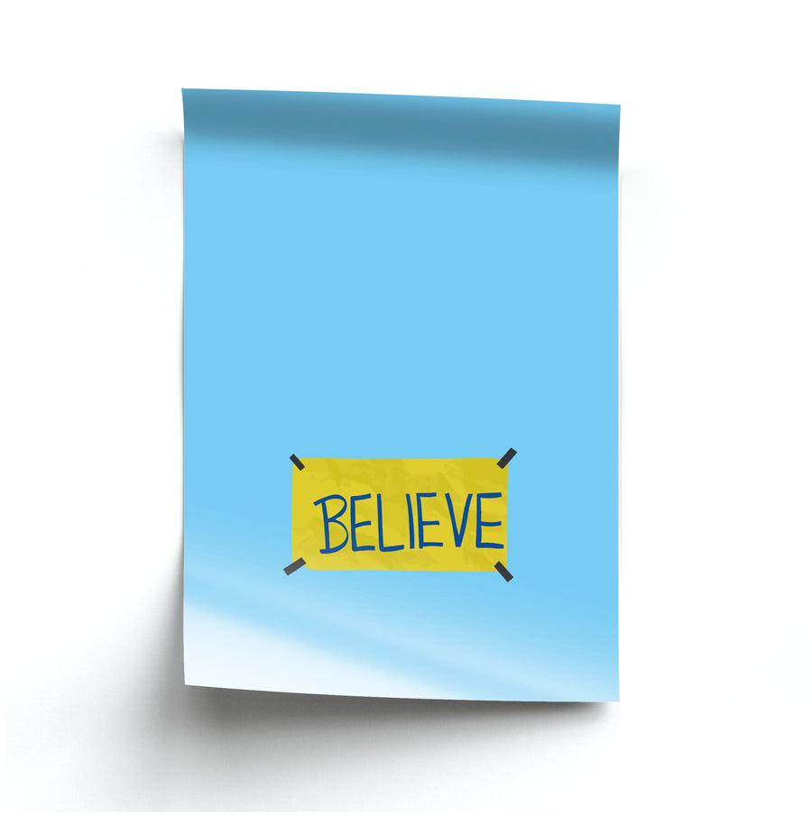 Believe - Ted Lasso Poster