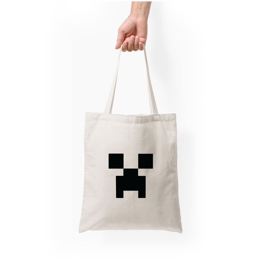 Creeper Face - Minecraft Tote Bag