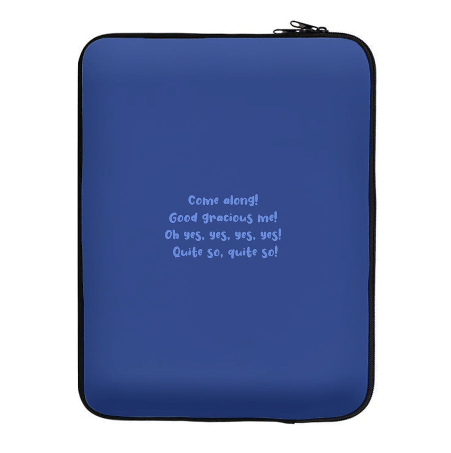 Come Along! - Doctor Who Laptop Sleeve