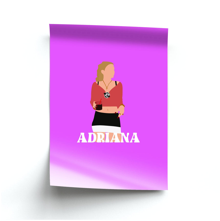 Adriana - The Sopranos Poster