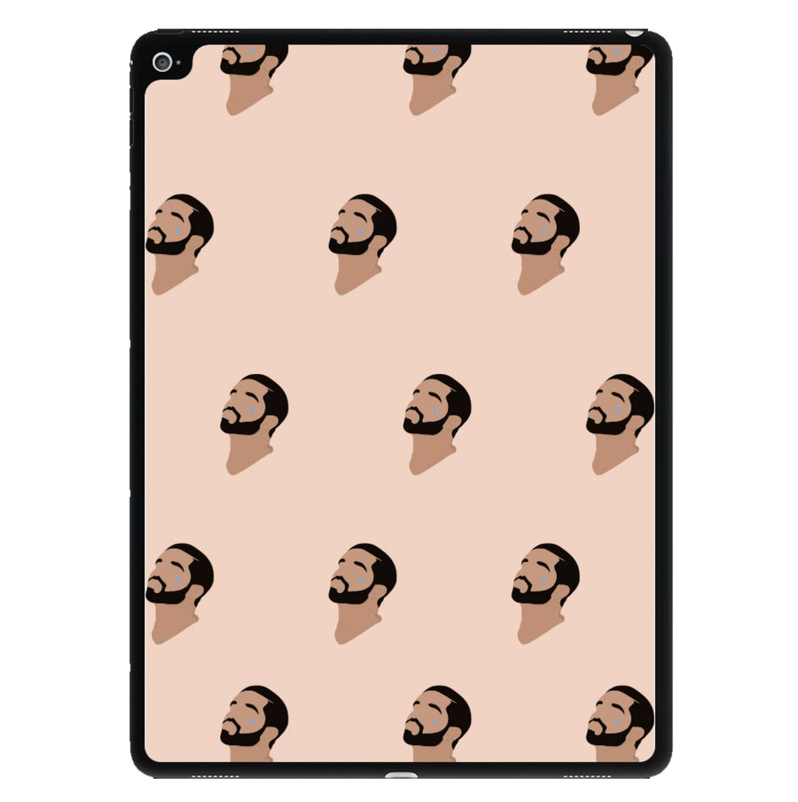 Drake Face Pattern iPad Case