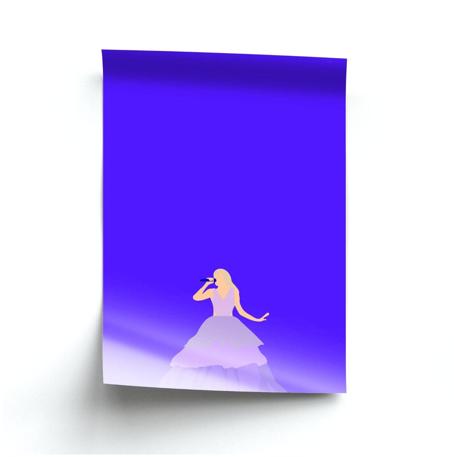 Purple Dress - Taylor Poster