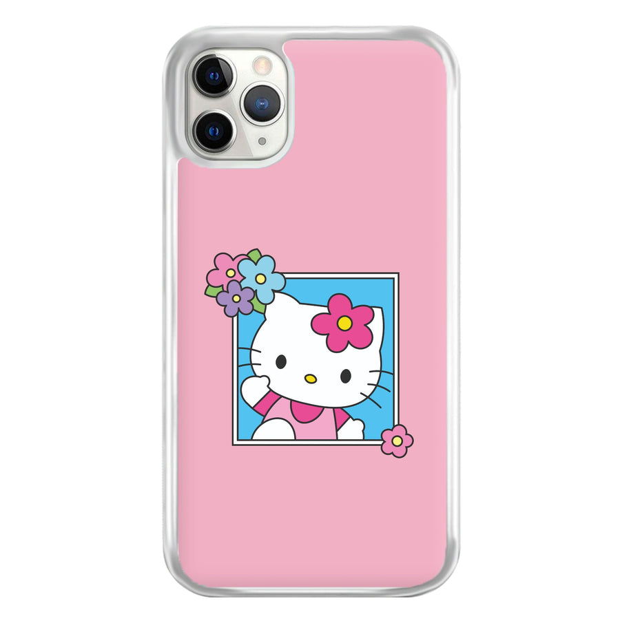 Flower Polaroid - Hello Kitty Phone Case