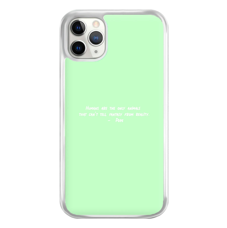 Humans And Reality Pope - Outer Banks Phone Case