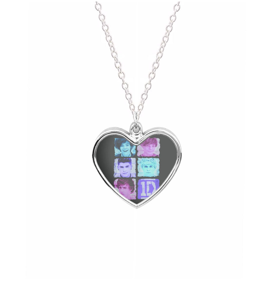1D Memebers - One Direction Necklace