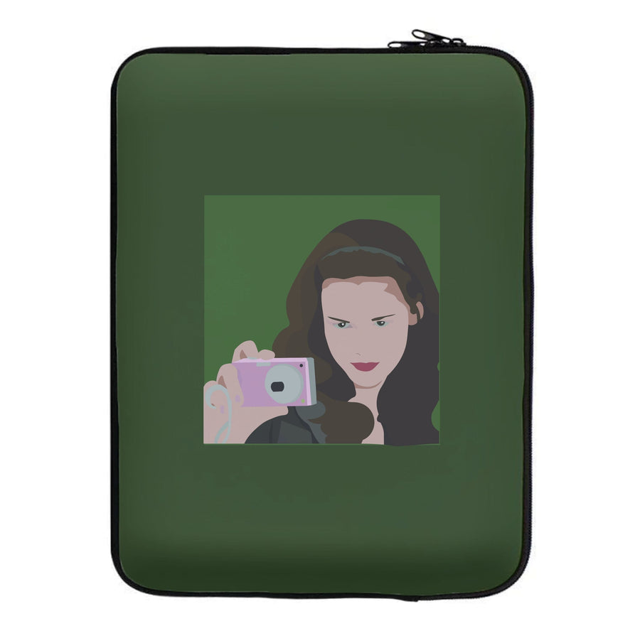 Bella and her camera - Twilight Laptop Sleeve