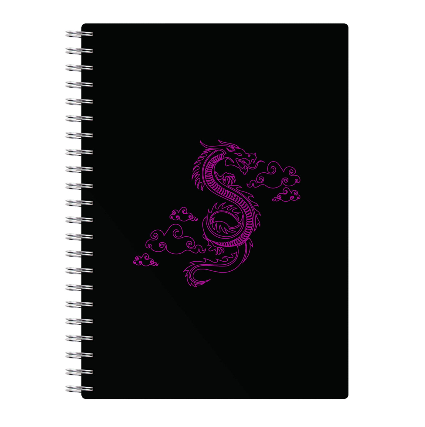 Pink - Dragon Patterns Notebook