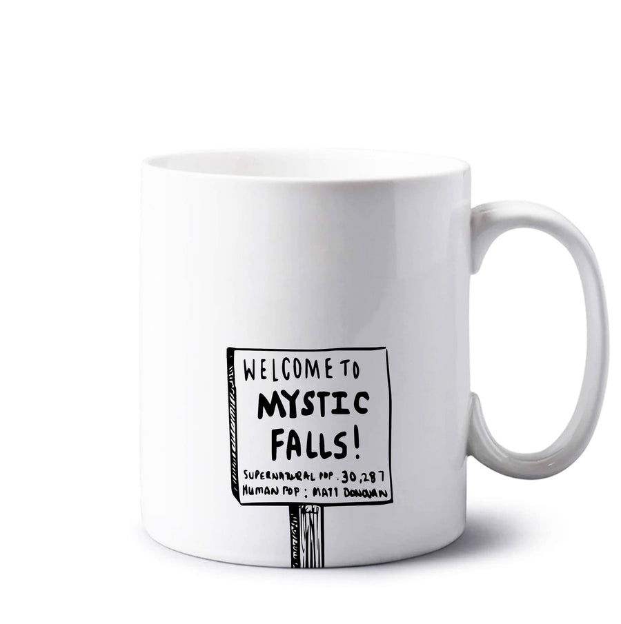 Welcome to Mystic Falls - Vampire Diaries Mug