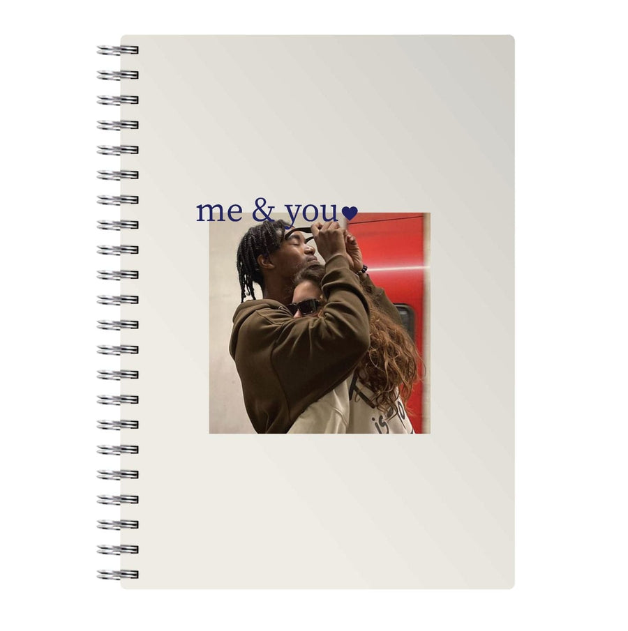 Me And You - Personalised Couples Notebook