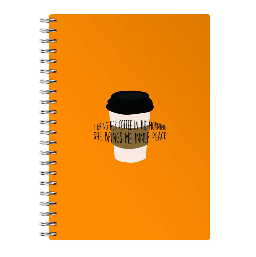 I Bring Her Coffee - Lewis Capaldi Notebook
