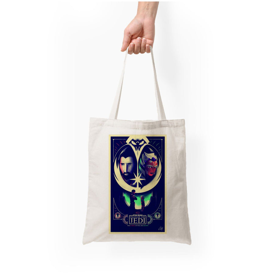 Two Stories - Tales Of The Jedi  Tote Bag