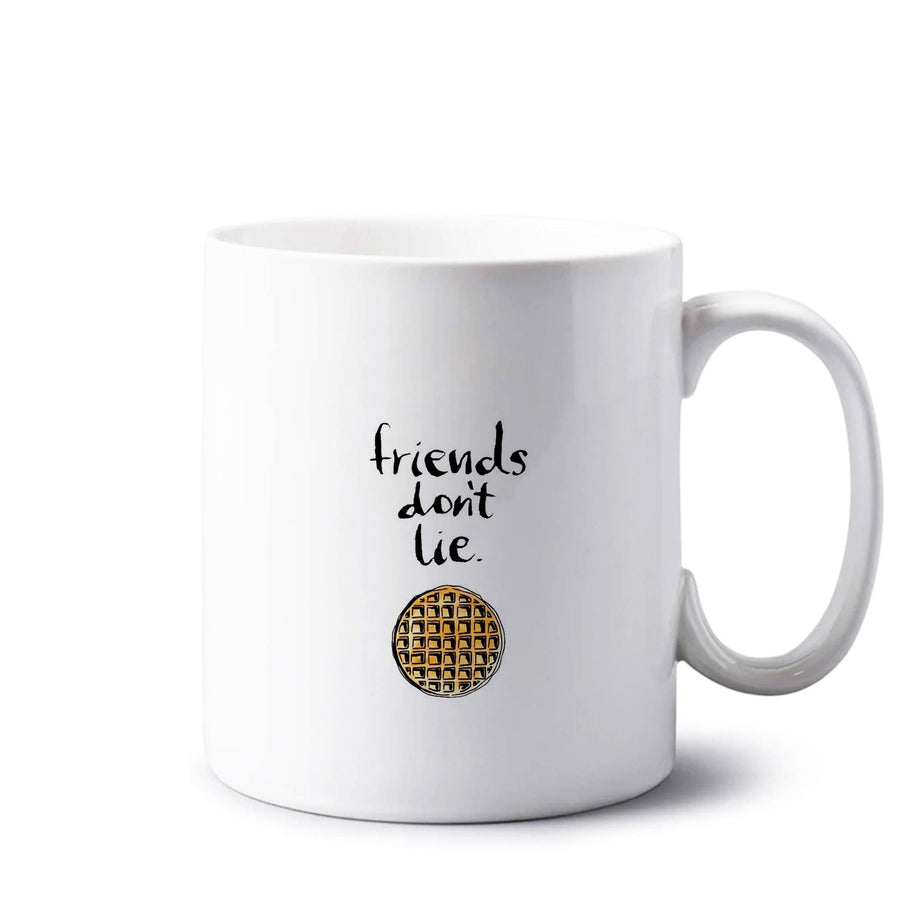 Friends Don't Lie Waffle - Stranger Things Mug