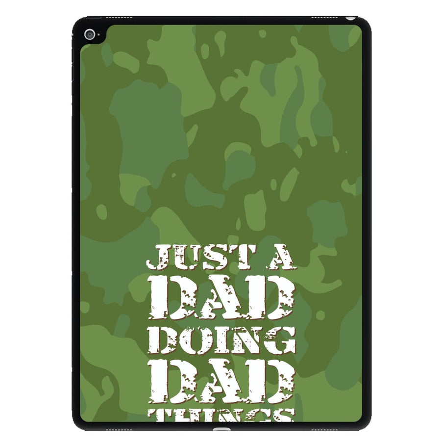 Doing Dad Things - Fathers Day iPad Case