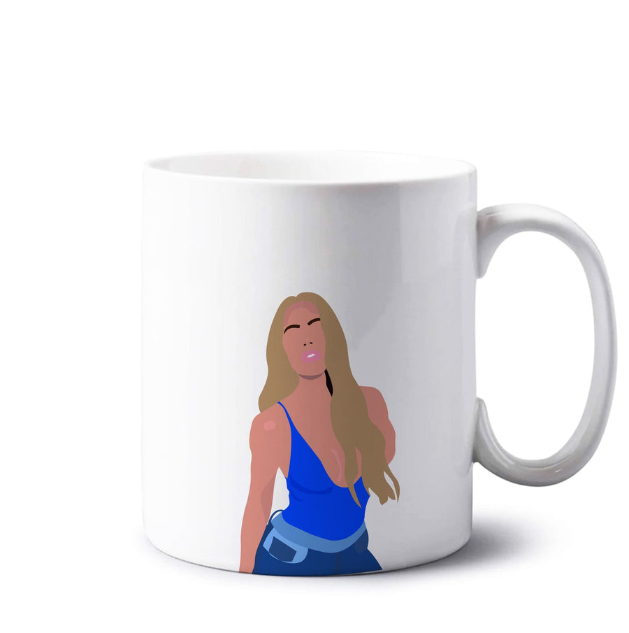 Khloe Kardashian silhouette Mug