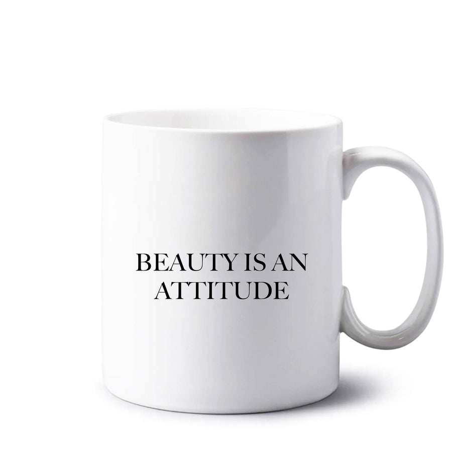 Beauty Is An Attitude - Clean Girl Aesthetic Mug