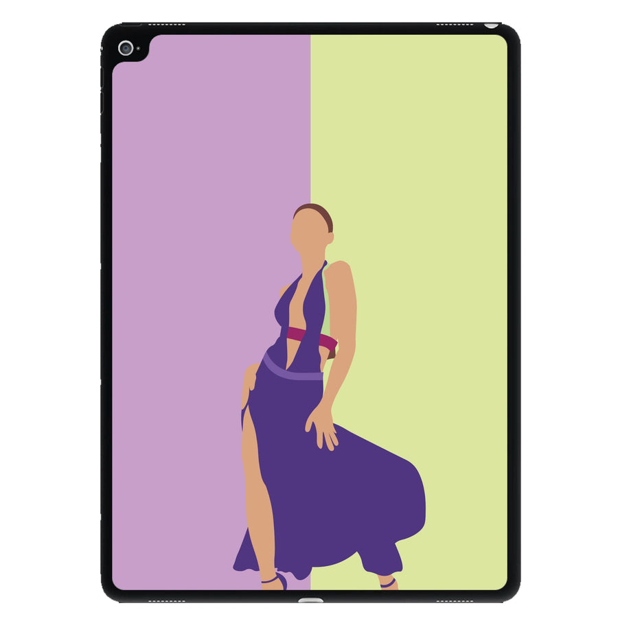 Yellow And Purple - Zendaya iPad Case