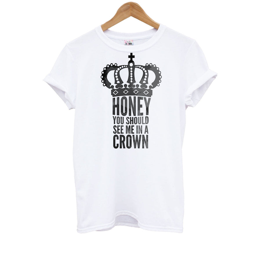 Honey You Should See Me In A Crown - Sherlock Kids T-Shirt