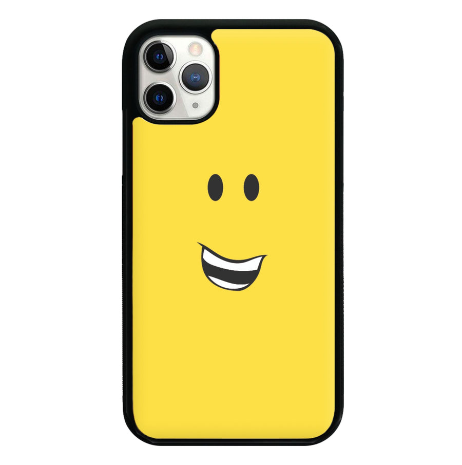 Yellow Face - Roblox Phone Case