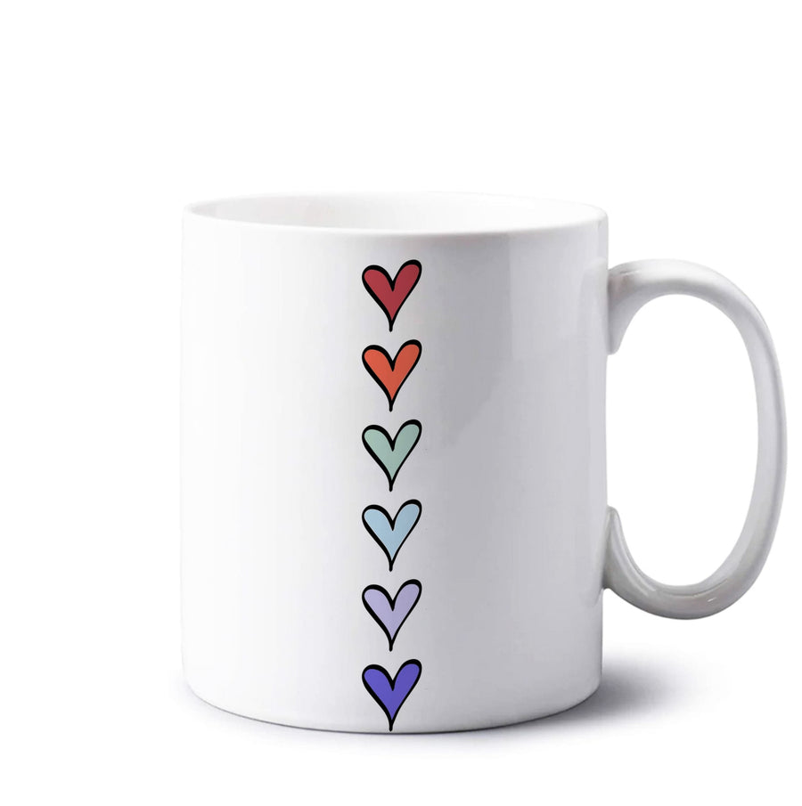Love Heart Line Mug