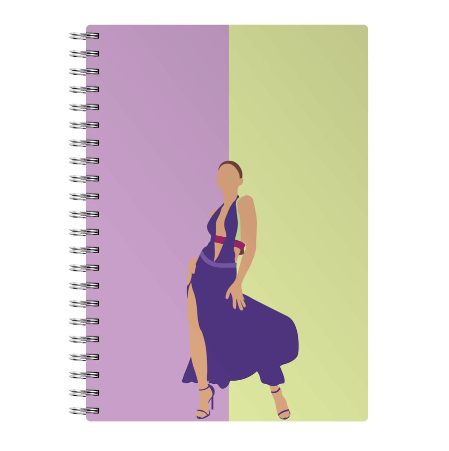 Yellow And Purple - Zendaya Notebook