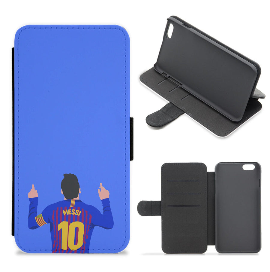 Messi - Football Flip / Wallet Phone Case