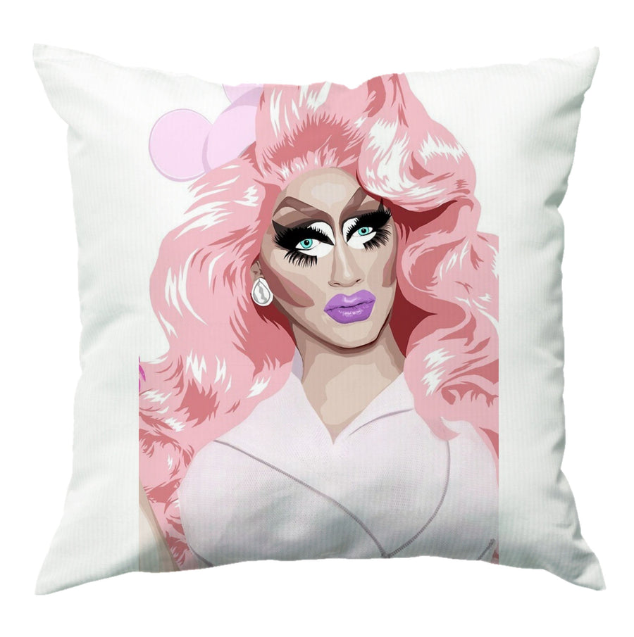 White Trixie Mattel - RuPaul's Drag Race Cushion