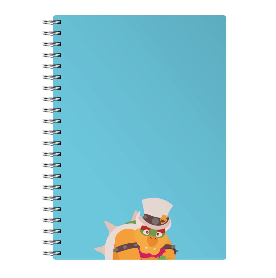 Boswer Dressed Up - The Super Mario Bros Notebook