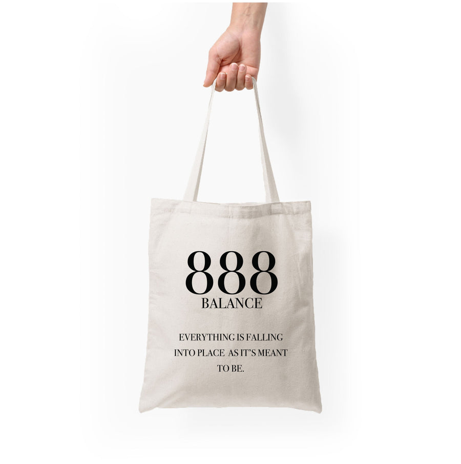 888 - Angel Numbers Tote Bag