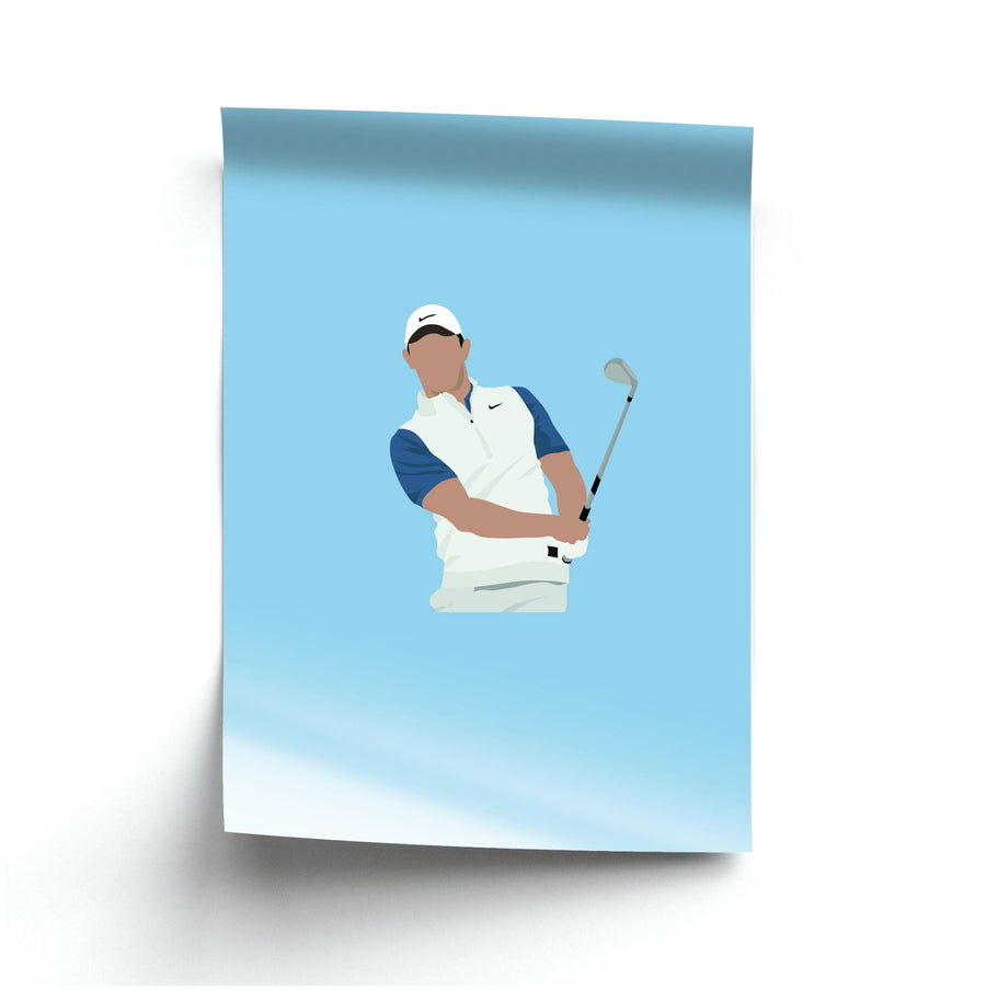 Rory Mcllroy - Golf Poster