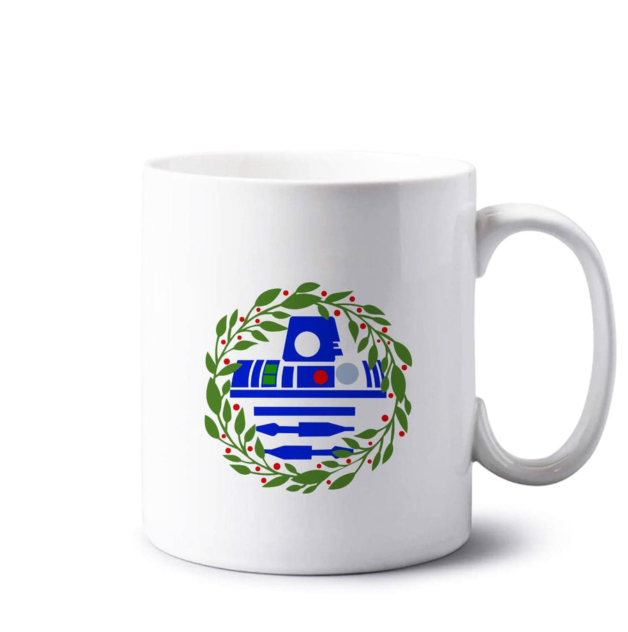 R2D2 Christmas Wreath - Star Wars Mug