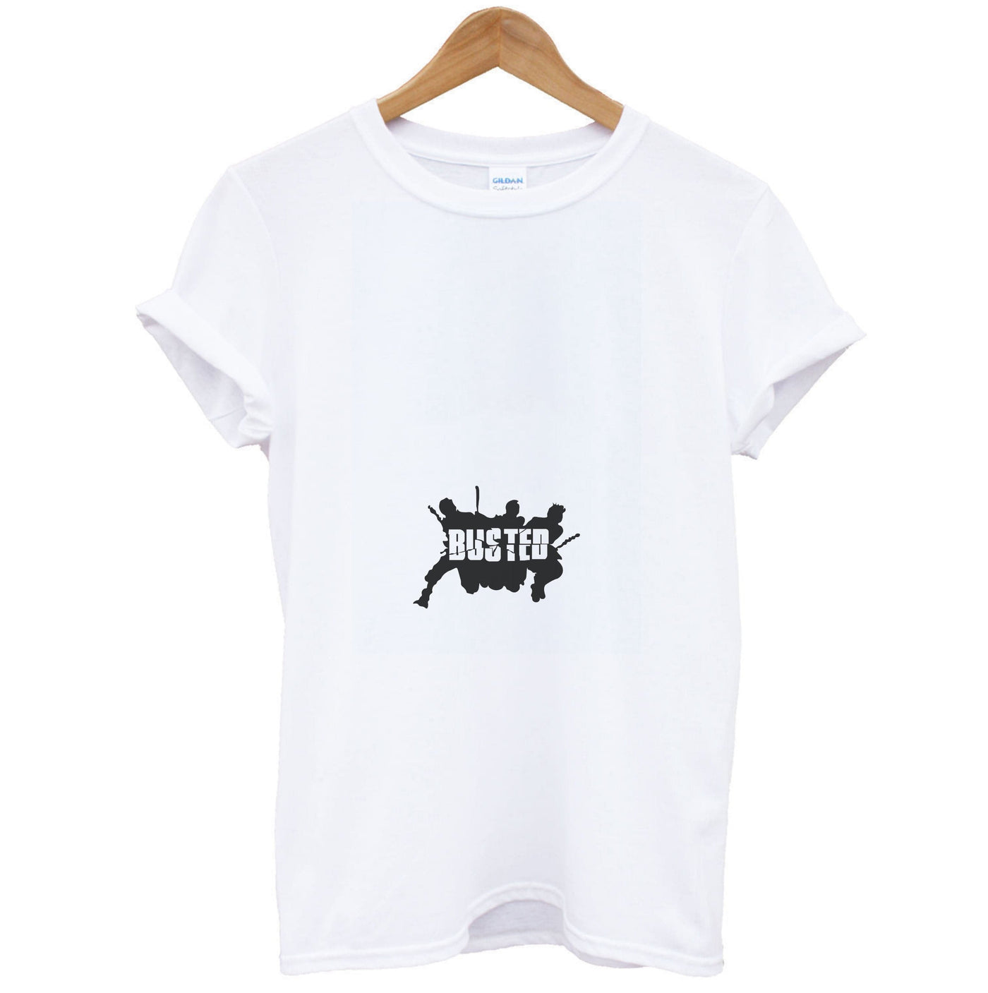 Splatter Text - Busted T-Shirt