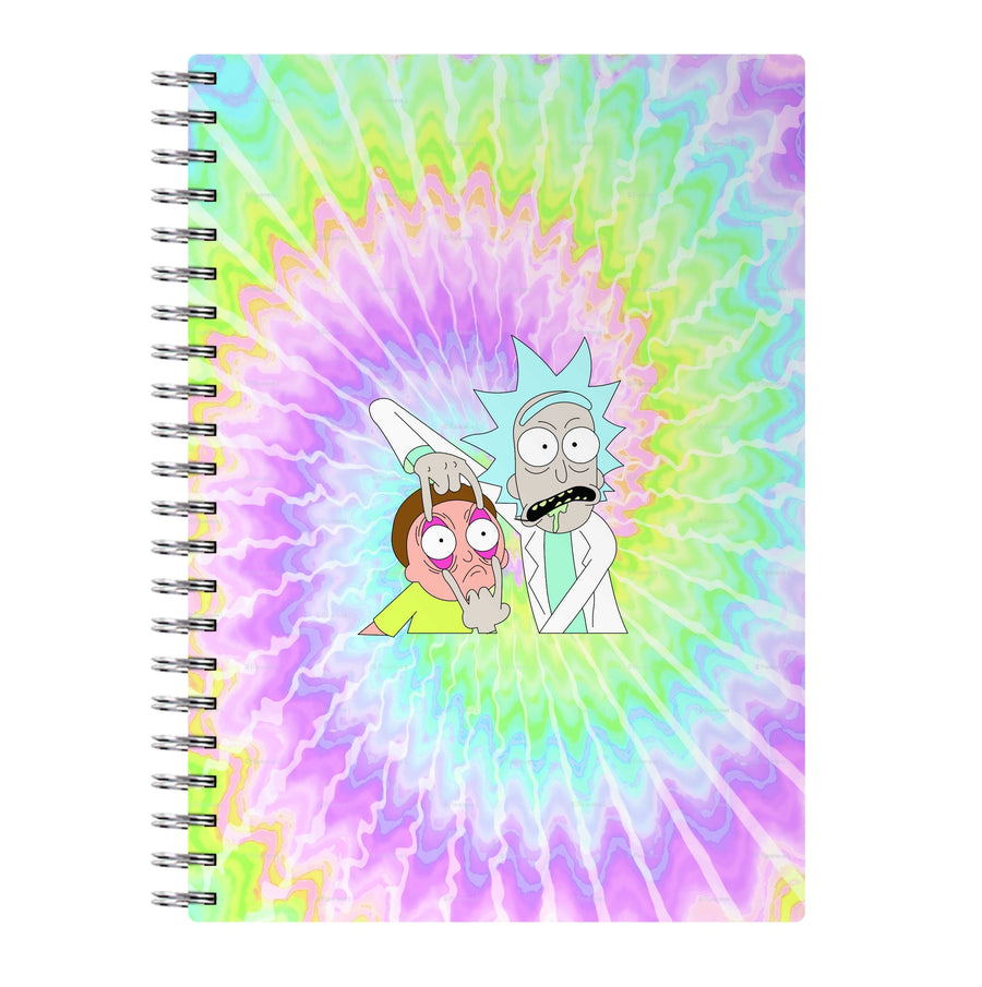 Psychedelic - Rick And Morty Notebook
