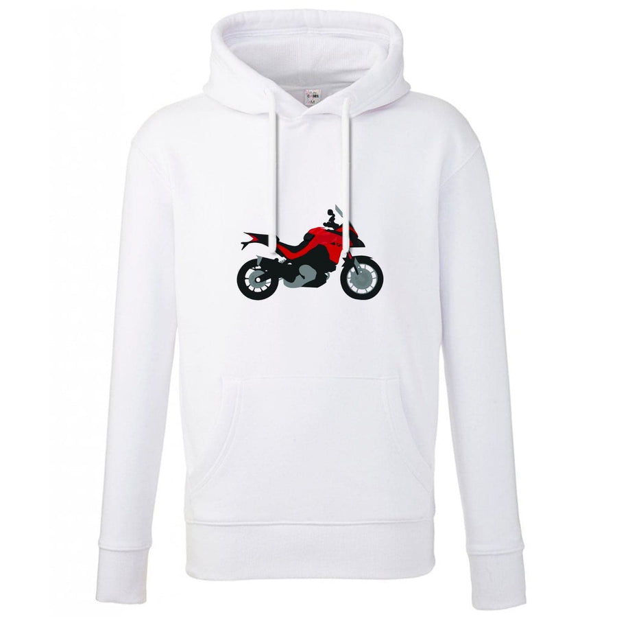 Red Motorbike - Moto GP Hoodie