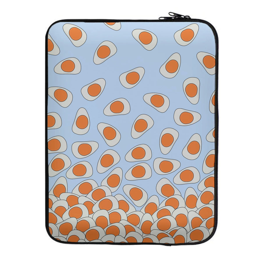Fried Eggs - Sweets Patterns Laptop Sleeve