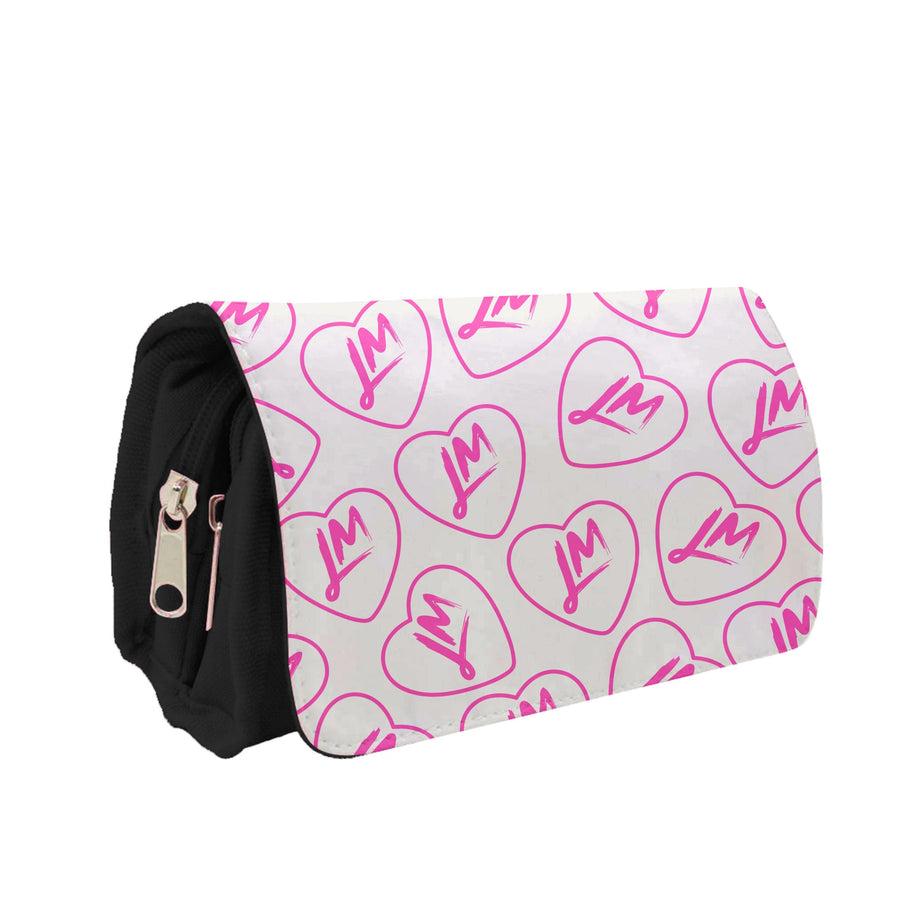 Pink Logo Pattern - Little Mix Pencil Case
