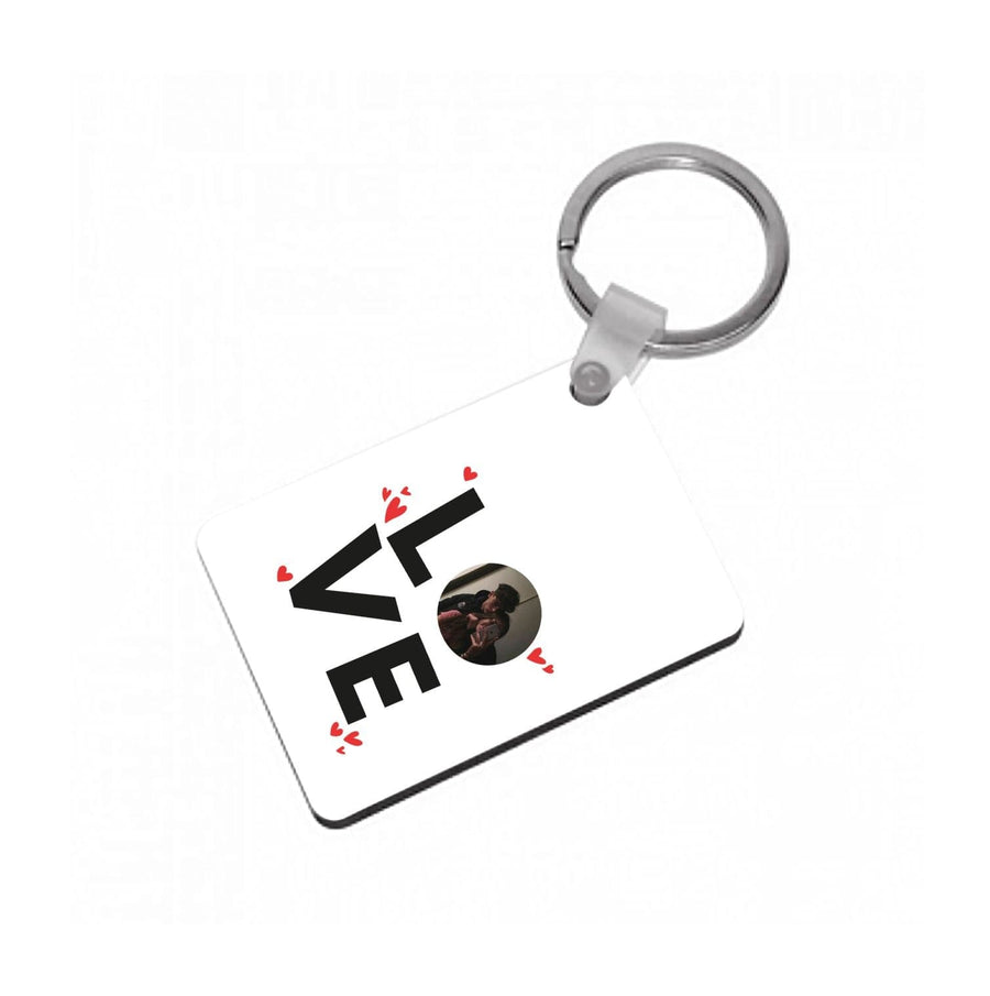 Love - Personalised Couples Keyring