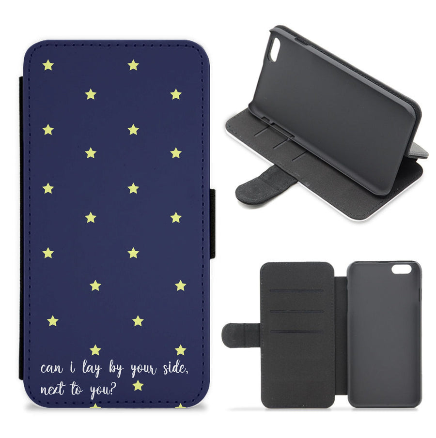 Can I Lay By Your Side, Next To You - Sam Smith Flip / Wallet Phone Case