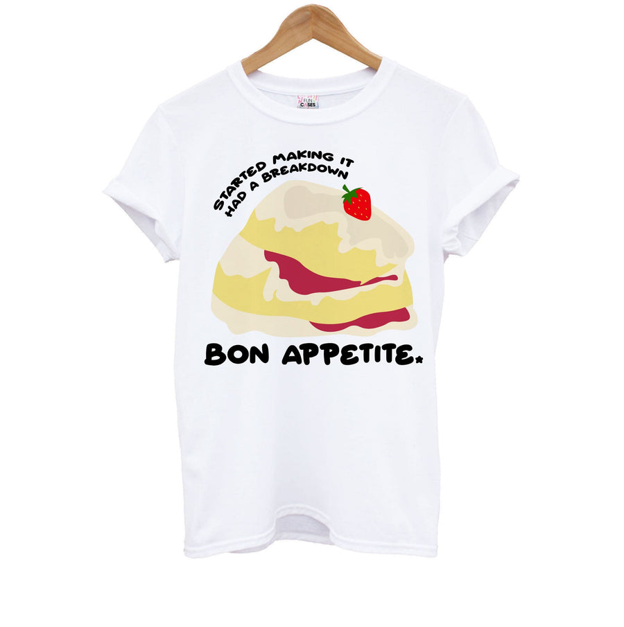 Bon Appetite - British Pop Culture Kids T-Shirt