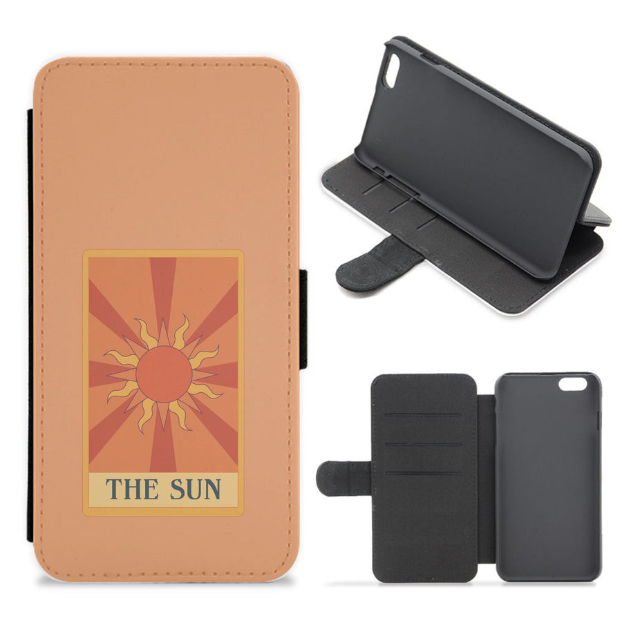 The Sun - Tarot Cards Flip / Wallet Phone Case