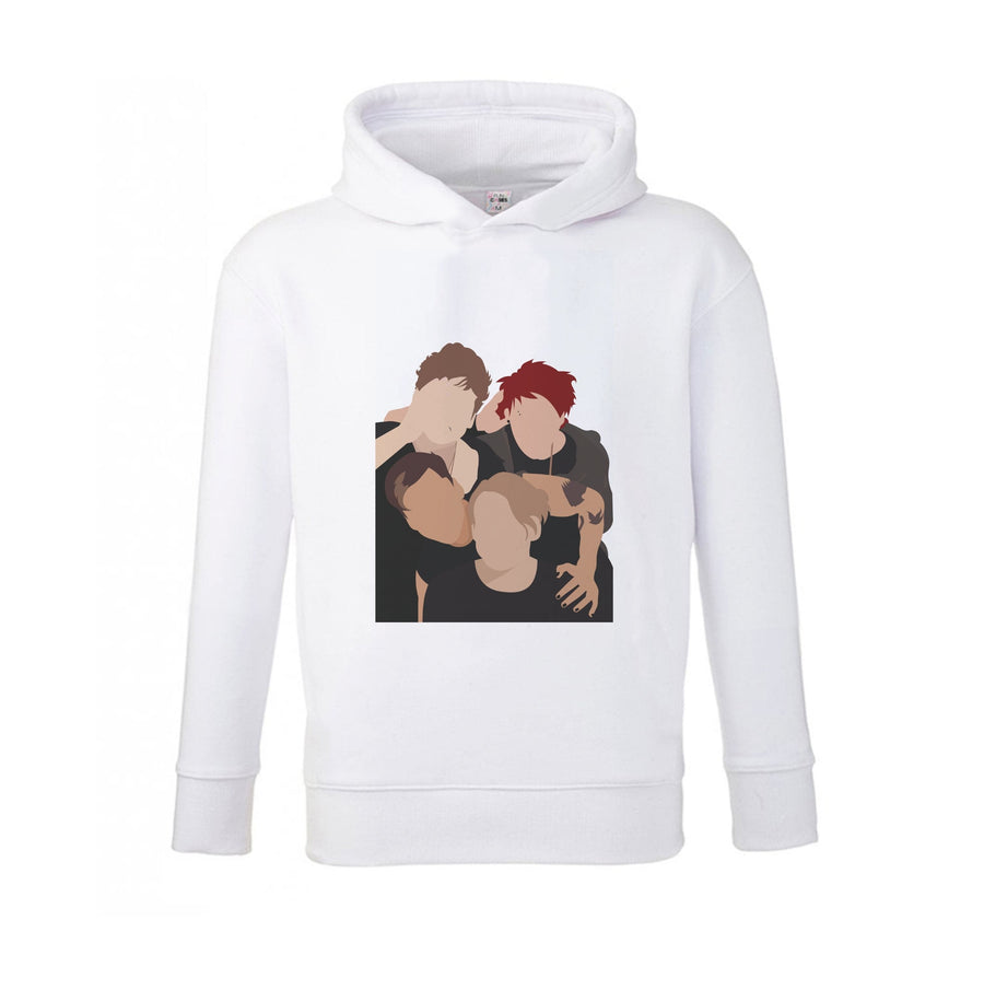 The Band - 5 Seconds Of Summer Kids Hoodie